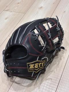 ZETT NEO STATUS 軟式グローブ 黒 ジュニア軟式グラブ ネオステイタス 二塁手・遊撃手用 サイズ:L