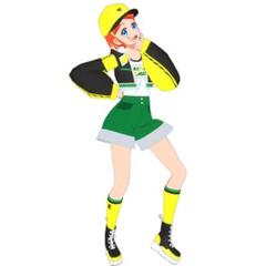 プリマジ ツートンジャケットブラック 一式 フルコーデ
