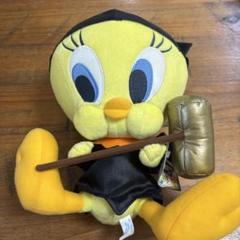 ルーニートゥーンズ　トゥイーティー 日本製　セキグチ　1989 レア ルーニー・テューンズ トゥイーティー セキグチ ぬいぐるみ