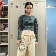 新品【ECKHAUS LATTA】小林加奈着 グラデーションTシャツ S 新品【ECKHAUS LATTA】小林加奈着 グラデーションTシャツ S