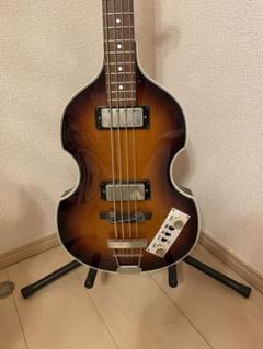 【中古】Greco VB-90 ヴァイオリンベース 寅杢目 91年製 中古】Greco VB-90 ヴァイオリンベース 寅杢目 91年製 - ベース