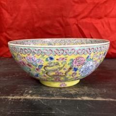 F799 古伊万里 色絵 鳳凰紋 ぐいのみ 2客 猪口 煎茶碗 酒器 茶道具