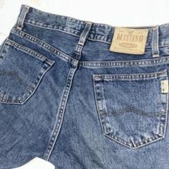 MUSTANG ブルーデニム パンツ ジーンズ　90s80s ヴィンテージ　レア