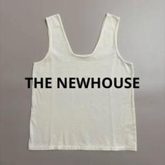 未使用品THE NEW HOUSE  COOPER TANK TOP  ホワイト ALAÏA WHITE HOODED KNIT CROP TOP |ALAÏA US
