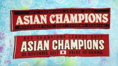 【2枚セット】浦和レッズ 2007年 & 2017年 ACL 優勝記念マフラー