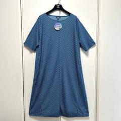 【未使用】JUNKO SHIMADAジュンコシマダPART2ワンピース 青2XL