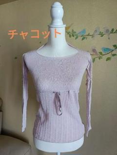 ✩チャコット　Chacott　トップス ・花柄　(試着のみ保管の中古)　美品 Chacott BALANCE チャコット ヨガウェア トップス ポピー