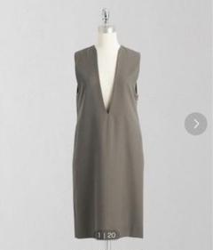 国産品 Wギャバ LOEFF Vネック メルカリ - ワンピース ワンピース