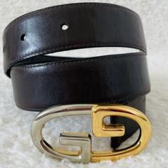 GUCCI ベルト グッチ 70-28 焦げ茶 ゴールド レディース GUCCI ベルト グッチ 70-28 焦げ茶 ゴールド レディース - メルカリ