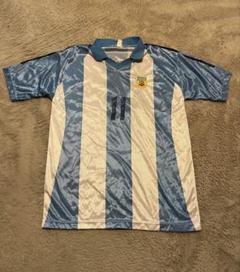 アルゼンチン代表 ユニフォーム　ベロン　11番 アルゼンチン代表 ユニフォーム ベロン 11番 - メルカリ