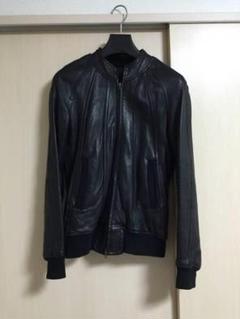 ATTACHMENT アタッチメント レザーブルゾン 122-902501050006_1.jpg