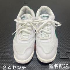 体育館シューズ２４センチ