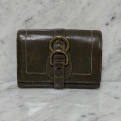 【希少】オールドコーチ 長財布 レザー がま口 ゴールド金具 ブラウン 美品 オールドコーチ ☆ がま口 レザー 長財布 ブラック 財布