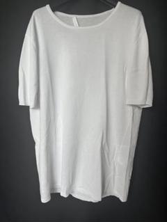 Cruciani クルチアーニ ホワイトコットンニットTシャツ サイズ52