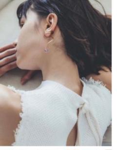 ANNIKA INEZ HEART SILVER ピアス　柳橋唯さん愛用 ANNIKA INEZ HEART SILVER ピアス柳橋唯さん愛用