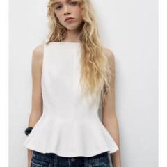 2025年最新】zara ペプラムの人気アイテム - メルカリ