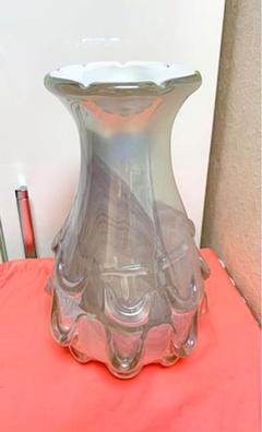 【グラス花瓶】美品送料込み!