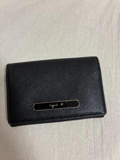 agnès b. 名刺入れ 黒 未使用品 agnes b.（名刺入れ/定期入れ）のフリマアイテム一覧