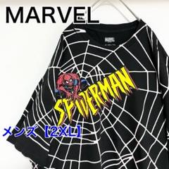 YBA13【US輸入】MARVEL(マーベル)　Tシャツ【メンズ2XL】黒色