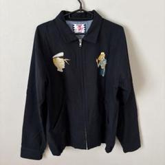SON OF THE CHEESE 麻　リネン　ネイビー　ジャケット　ブルゾン SON OF THE CHEESE 麻 リネン ネイビー ジャケット ブルゾン