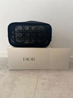 ケンケン 　DIOR ブラックメッシュポーチ 箱付き　新品2点 ケンケン 様専用 DIOR ブラックメッシュポーチ 箱付き 新品2点