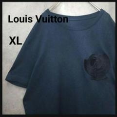 ✨希少✨美品LOUIS VUITTONイタリア製　正規品 LV胸刺繍 ポロシャツ Louis Vuitton ポロシャツ激安販売ヴィトン コピー ビジネス