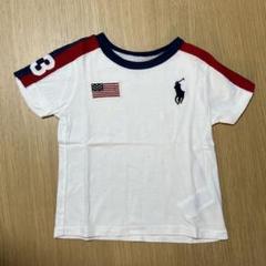 Ralph Lauren ホワイトTシャツ　18M 85cm