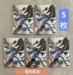 5枚セット メダリスト　マンガ展　箔押しポストカード　 明浦路司　 夜鷹純