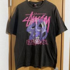 Stussy スカルプリント Tシャツ Lサイズ ブラック