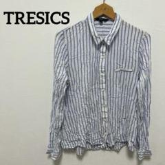 トレスィックス TRESICS ストライプ 長袖シャツ