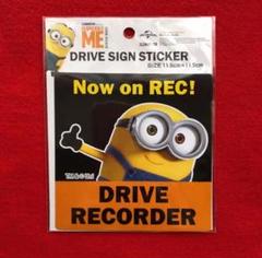 新品 ドライブレコーダーステッカー *ミニオン Minion sticker