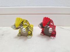 最新エルメス ポケモンキッズ グラードン色違い 激レア！！2体 フィギュア ゲームキャラクター