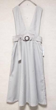 新品　any SiS　2WAYサロペットスカート　3