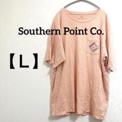 Southern Point Co. ピンク Tシャツ 【Ｌ】 大きいサイズ