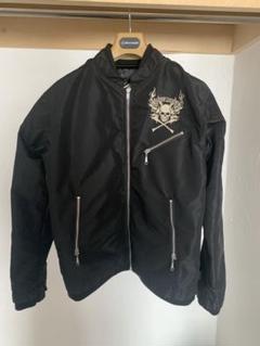 美品◎vanson 別珍 ワンスター リバーシブルスカジャン 黒紺黄 M VANSONワンスター 別珍×レーヨンサテン リバーシブル刺繍 スカジャン