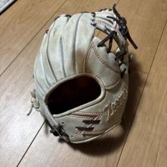 Zeems 硬式野球用レザーグローブ クリーム色 - メルカリ