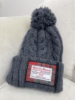 Harris Tweed ハリスツイード ニット帽