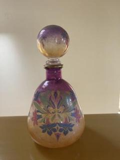MURANO MORGILLO ムラノ 金彩 葡萄 モチーフ コンポート グラス MURANO MORGILLO ムラノ 金彩 葡萄 モチーフ コンポート グラス