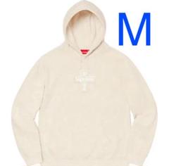 supreme Cross Box Logo Hooded M ナチュラル