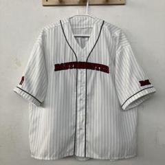 babymonster 日本 ペンミ ベビモン ベースボール シャツ 白　M ベースボールシャツ WHITE | BABYMONSTER ONLINE SHOP