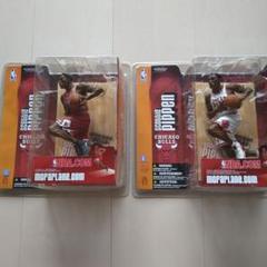 【未開封】ＮＢＡフィギュア２体セッㇳ スコッティ・ピッペン ブルズ レア 未開封】NBAフィギュア2体セッㇳ スコッティ・ピッペン