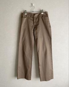 MACPHEE ＊ マカフィー ストライプ パンツ 麻混
