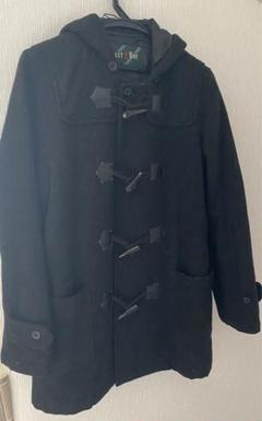 美品 イーストボーイ East BOY ダッフルコート カシミヤ混 ブラック Ｌ EAST BOY（イーストボーイ）のダッフルコートは制服通販の