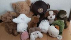 ぬいぐるみ まとめ売り セット テディベア くま 犬 メンダコ ラッコ