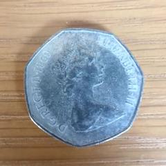 女王エリザベス2世 ★☆ 1969年 硬貨 外国コイン 50ペンス 7角形 m51254590236_1.jpg?1728448498