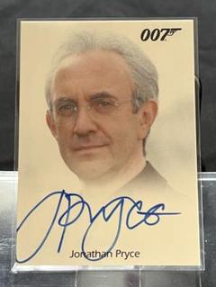 007 トゥモロー・ネバ―・ダイ ジョナサン・プライス 直筆サインカード