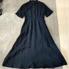 23区 リネン100% ロングワンピース リネンワンピース（ロング/マキシ丈ワンピース）｜(ディージー