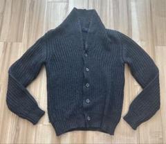 LANVIN リブ編みカーディガン