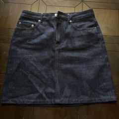 A.P.C. ダークデニム ミニスカート 34 新品未使用 美品A.P.C. デニムミニスカート 34 紺 - メルカリ
