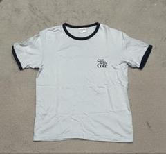 古着　Coca-Cola ブルー　リンガーTシャツ